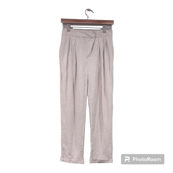 Emery Rose Linen Cuffed Pant Size Small - Picture 1 of 5